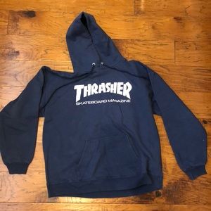 Blue Thrasher Hoodie